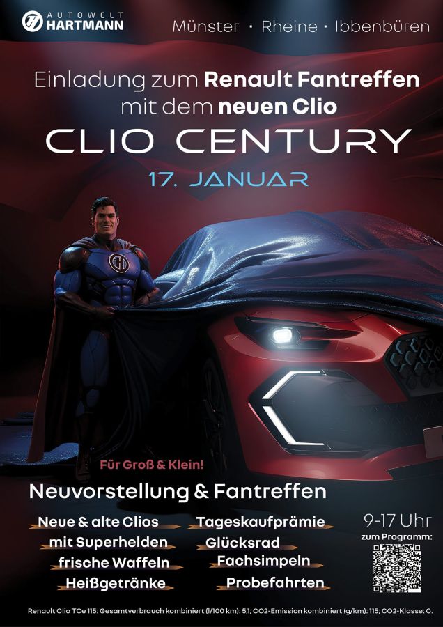 Renault Fantreffen mit dem neuen Clio
